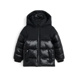 Flake Pufferjacka Black