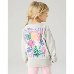 Funna Sweatshirt Light Grey Melange