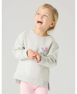 Funna Sweatshirt Light Grey Melange