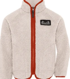 Gibbs Jacka Med Hel Dragkedja Beach Beige Rust