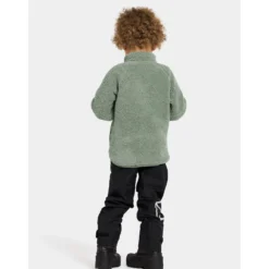 Gibbs Kids 2 Jumper Med Halv Dragkedja Light Moss