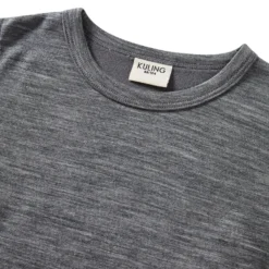 Gisborn Baselayer-set I Ull Och Bambu Foggy White Apple