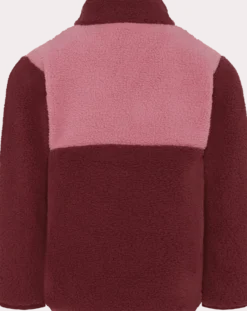 Gosig Kids Jumper Med Halv Dragkedja Anemon Red