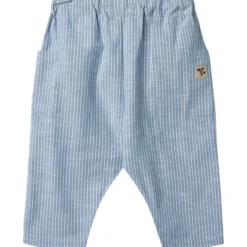 GOTS Arne Byxor Blue Stripe