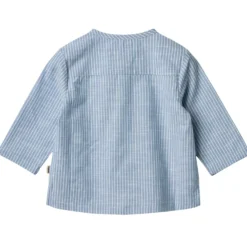GOTS Bjørk Skjorta Blue Stripe