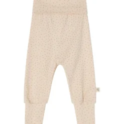 GOTS Hanna Babybyxa Beige Dots