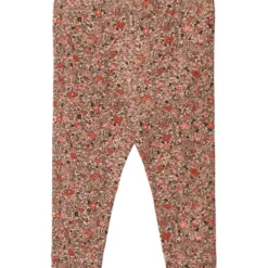 GOTS Jules Blommiga Baby-leggings rose Flower Meadow