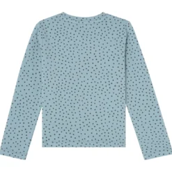 GOTS Tia Långärmad T-shirt Blue Dots