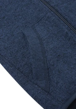 Hopper Fleecetröja Jeans Blue