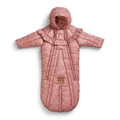 2-i-1- Overall / Åkpåse Pink Petit River Rose