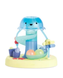 Jellyfish Seascape Musikalisk Bollbana Blue