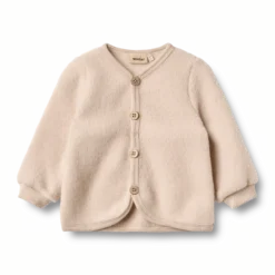 Kari Ullfleecekofta Pale Lilac