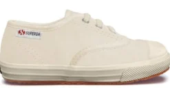 2118 Kids Cotton Stone Wash Sneakers Offwhite