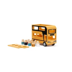 Kid's Hub Doubel Decker Yellow/ Black