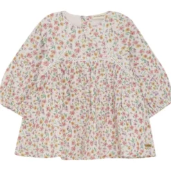 Klänning Aop Marshmallow White