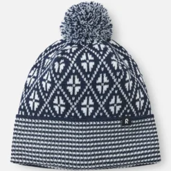 Kuurassa Stickad Mössa Marinblå