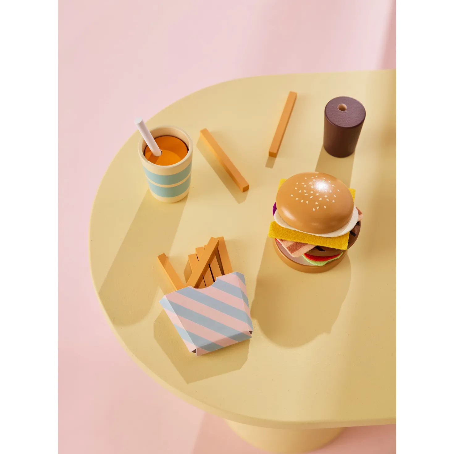 Leksaksmat-set Med Hamburgare Multi