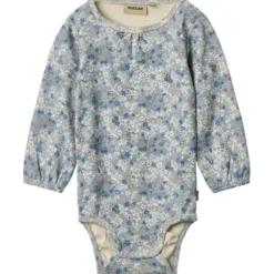 Linette Bebis Body Blue Summer Flowers