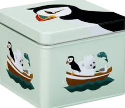 Liten Plåtlåda Puffin