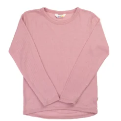 Långärmad Basskjorta I Ull Old Rose