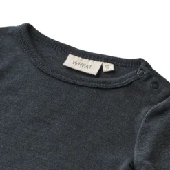 Långärmad ullbody Lucca Navy