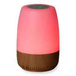 Lumison Smart Lampa Med Hjärt- Och Naturljud Wood