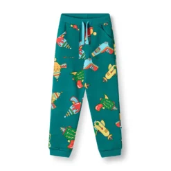 Macoun With Space Blasters Mjukisbyxor Petroleum Green