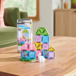 MAGNA-TILES Vårträdgården Reseset Med MicroMags 24 Delar Multi