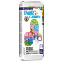 MAGNA-TILES Vårträdgården Reseset Med MicroMags 24 Delar Multi
