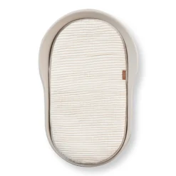 Mamee Inläggskudde Till Skötbädd Stripe Beige White