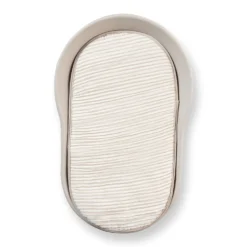Mamee Inläggskudde Till Skötbädd Stripe Beige White