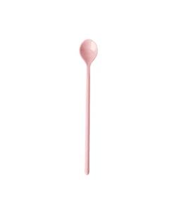 Melamine Latte Spoons in Asst. Solid Colors - Set of 6