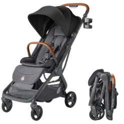 Metro 3 Deluxe Barnvagn Jet Black