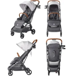Metro 3 Deluxe Barnvagn Pearl Grey