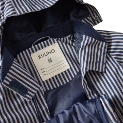 Milano Skaloverall Navy /Taupe Stripe