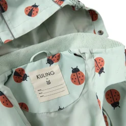 Milano Skaloverall Pale Green Ladybug