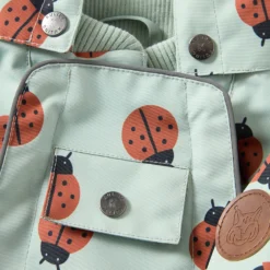 Milano Skaloverall Pale Green Ladybug
