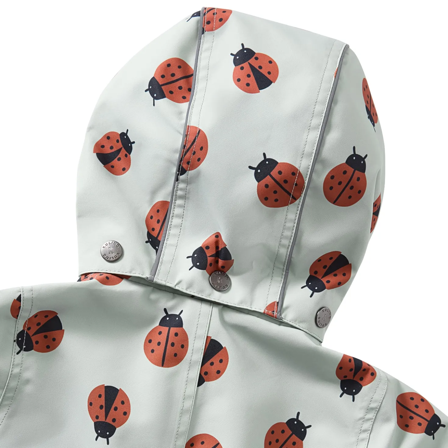 Milano Skaloverall Pale Green Ladybug