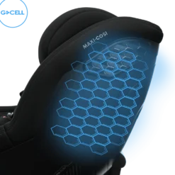 Mobifix Pro Bilbarnstol 0-7Y / 61-125 Cm Authentic Black
