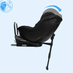 Mobifix Pro Bilbarnstol 0-7Y / 61-125 Cm Authentic Black