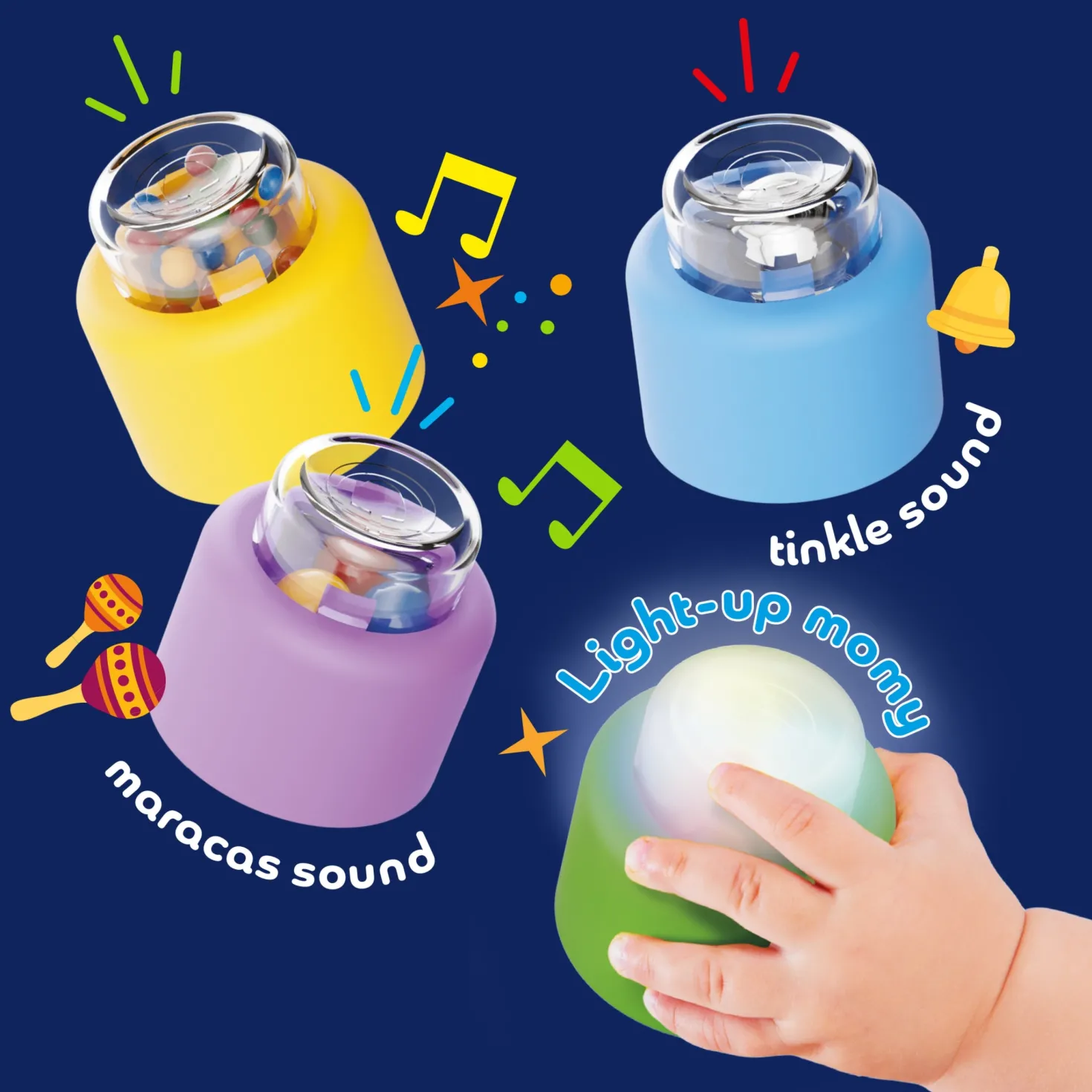 Momy Soft Sensory Aktivitetsblock Multi