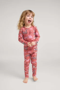 Moomin Trivsam Underställsset Rose Blush