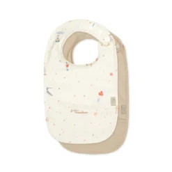 2-pack Haklappar Med Ficka Carousel