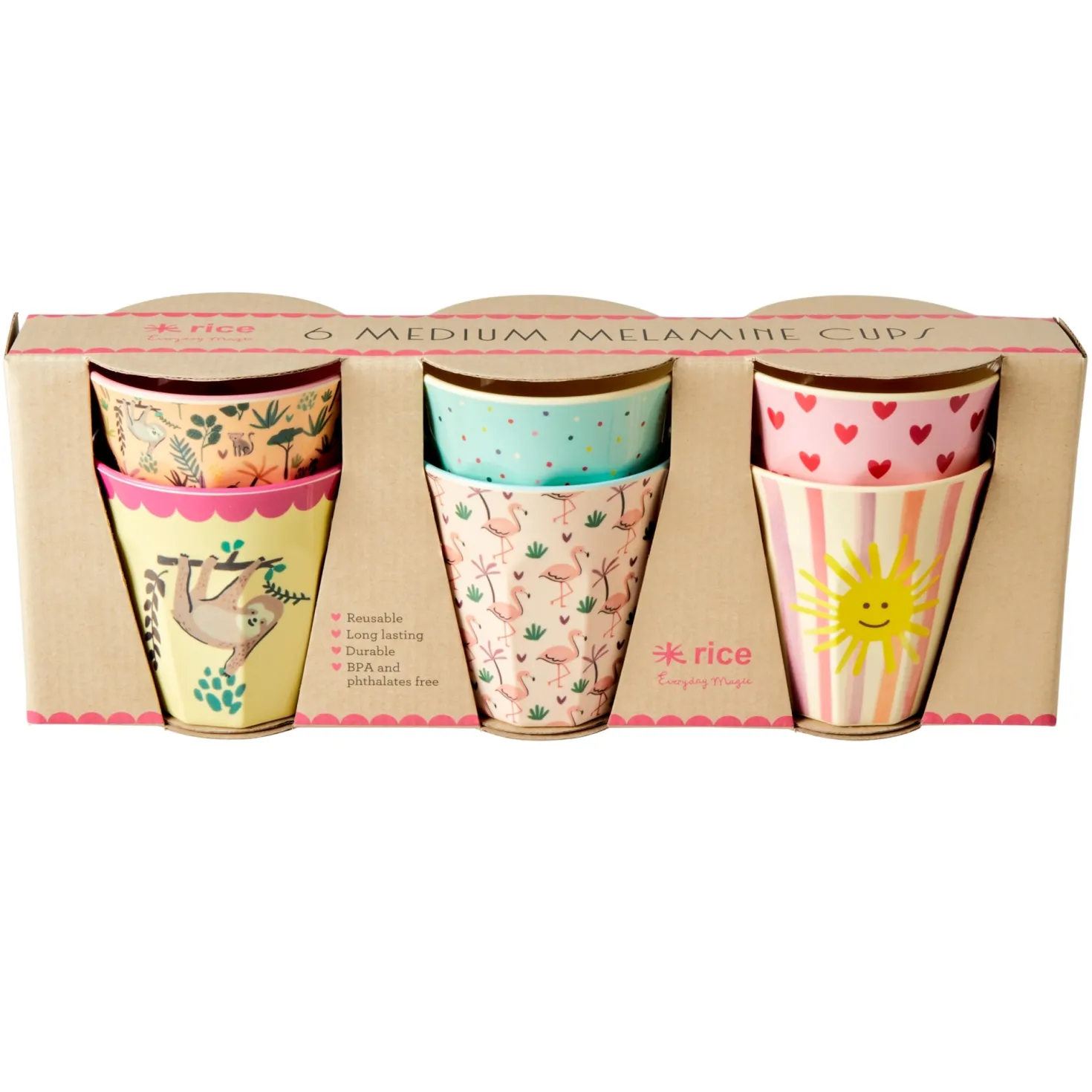 6-pack Medium Mugg Funky