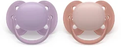 2-pack Ultra Soft Napp 6-18M Purple