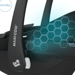 Pebble S Bilbarnstol Black