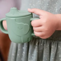 Peekaboo Spout Cup Elphee Blue