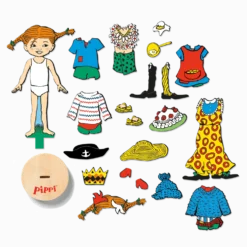 Pippi Magnetdocka Multi
