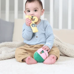Pippi Mjuk Skallra Yellow
