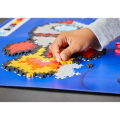Plus-Plus Puzzle By Number Rymdraket - 500 Bitar Mix
